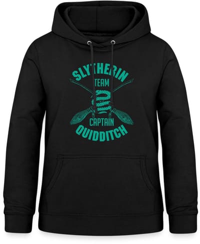 Harry Potter Slytherin Team Captain Quidditch Hoodie Dames