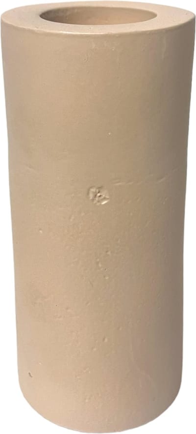 Home Society - Kaarsenhouder - XL Kandelaar - Ravi - L - Metaal - Beige - 13x6x6