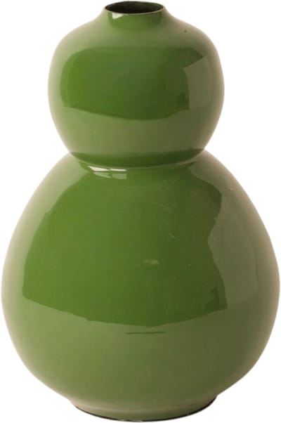 Winq-Vaas Linea 22cm Groen-vaas voor kunstbloemen-Design Vaas-Groene Vaas