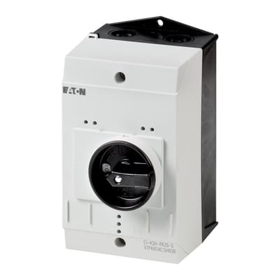 Eaton CI-K2-PKZ0-G 219654 Lege behuizing Met draaischakelaar (l x b x h) 130 x 100 x 160 mm Grijs, Zwart 1 stuk(s) Piece