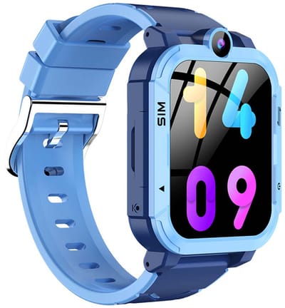 Blackview Z20 Smartwatch - Kids Smartwatch - 1,83" - 800 mAh - 8 MP camera - 4G Belfunctie - GPS - SOS-knop - Slaapmonitor - Stappenteller Horloge - Wekker - Blauw