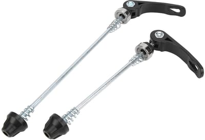 Dailygoody - Fiets Snelspanner Achter - 145 / 185 mm - Eenvoudige Installatie - Zwart - Geschikt voor Road en Mountain Fietsen - Fietsaccessoire