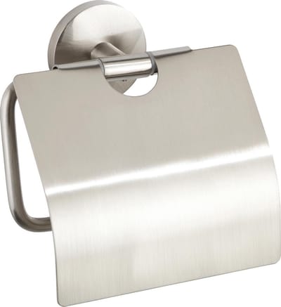 Wenko Toiletrolhouder Cuba Cover 13,5 Cm Rvs Matzilver