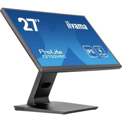 Iiyama ProLite T2752MSC-B1AG Touchscreen monitor Energielabel: E (A - G) 68.6 cm (27 inch) 1920 x 1080 Pixel 16:9 5 ms HDMI, DisplayPort,