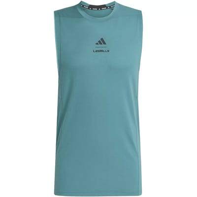 Adidas Performance Les Mills Graphic Tanktop - Heren - Groen