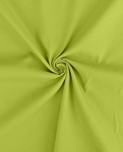 Poplin Katoen Uni Stof per Meter – Licht Lime Groen – Glad & Stevig – 100% Katoen – Voor Kleding & Decoratie