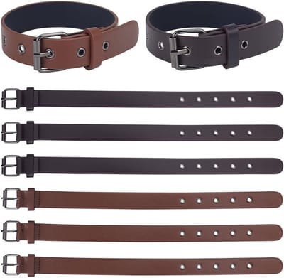 8 stuks PU lederen riemen met gespen voor kilt, tassen en kledingaccessoires - Duurzaam en stijlvol
