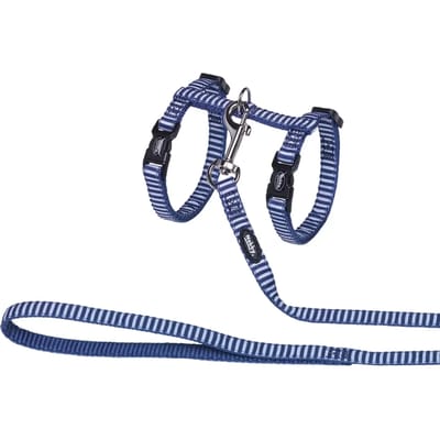 Kattenriemen en -harnassen Nobby Pet Marine Navy