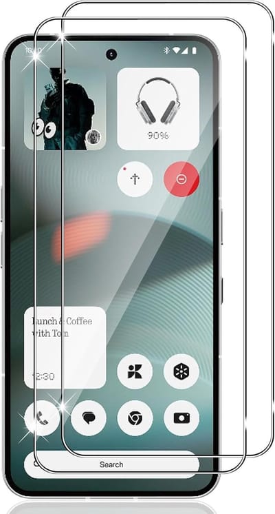Casemania Glas Geschikt voor Nothing Phone 3 - Glazen Screenprotector Gehard Tempered Glass - 2 Stuks