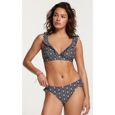 Shiwi Bobby Bikini Set Tiny Daisy Black Black Größe: 34 | Bikinis Outlet | Damen | Schwarz