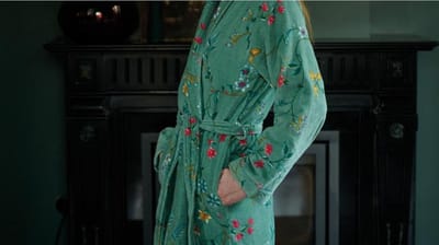 Pip Studio Les Fleurs Badjas - Groen - L
