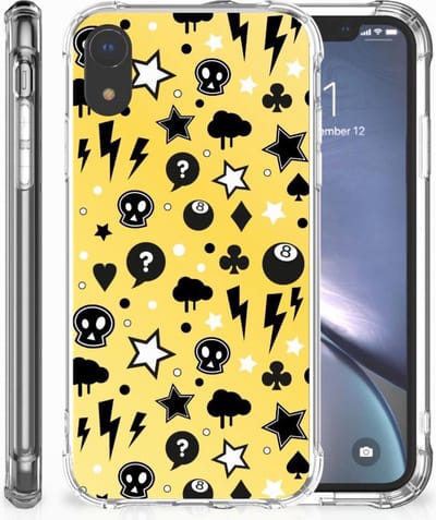 Extreme Case Apple iPhone Xr Punk Geel
