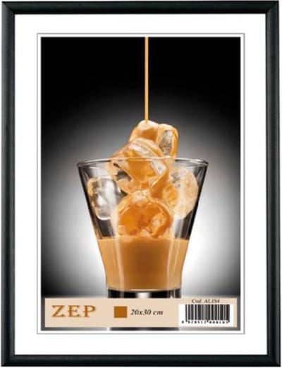 ZEP Basic zwart 10x15 aluminium lijst            AL1B1