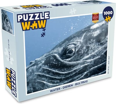 Puzzel Water - Dieren - Bultrug - Legpuzzel - Puzzel 1000 stukjes volwassenen