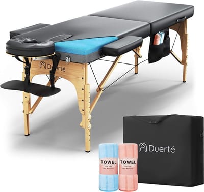 Professionele Inklapbare Massagetafel voor Massage en Fysiotherapie – Ergonomisch en Comfortabel – Draagbaar en Perfect voor Thuis of Salon