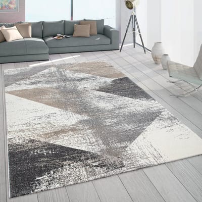 Flycarpets Laagpolig Meriza Vloerkleed - Grijs