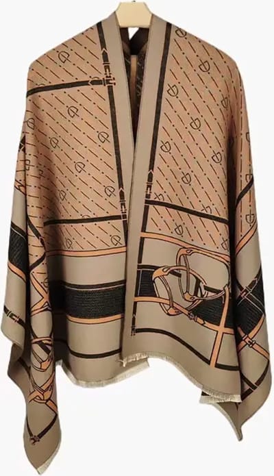 Apeirom Sjaal Shawl Omslagdoek - Cape - Scarves - Faux Cashmere - Multi Functional - 4 Seasons - 185x65cm