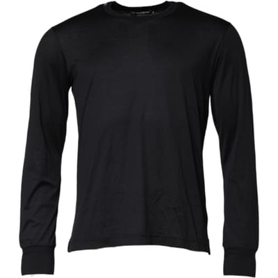 Langdurige Mouwen Crew Neck T-shirt