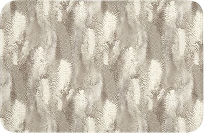WC mat 60x40 cm - Antislip - Slang - Textuur - Zand - Toiletmat - Vloermat - Douchemat - Toilet tapijt - Toiletmatten
