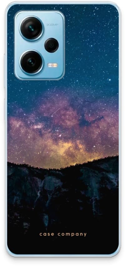 Case Company® - Hoesje geschikt voor Xiaomi Redmi Note 12 Pro Plus hoesje - Travel to space - Soft Cover Telefoonhoesje - Bescherming aan alle Kanten en Schermrand