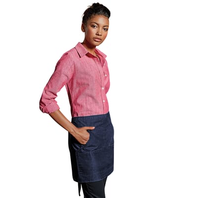Premier Spijkerbroeksteek Denim Tailleschort (Indigo Denim)