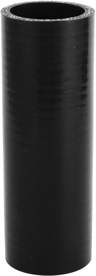 Dailygoods- Koelslang Siliconen - Binnendiameter 42 mm - Lengte 150 mm - Temperatuurbestendig tot 300 °C - Meerlaags Geweven - Zwart - Siliconenslang