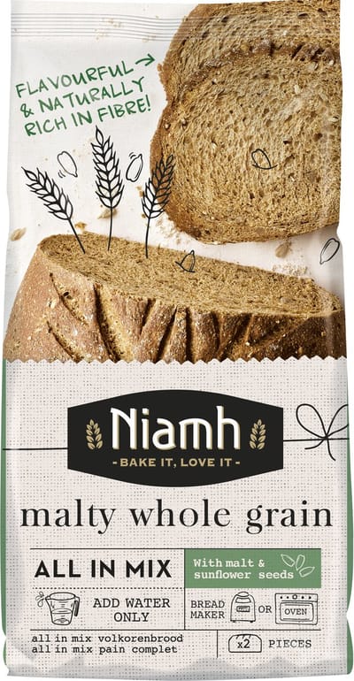 Niamh Malty Whole Grain - All-in Broodmix - 1 kg