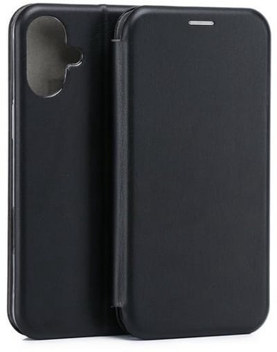 Beline Book Magnetic Serie - iPhone 16 Plus Hoesje - Zwart - Magnetisch - Pasjeshouder