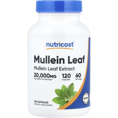 Nutricost, Koningskaarsblad, 120 capsules (500 mg per capsule)