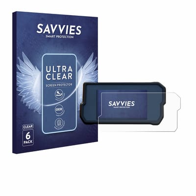 Savvies - Screenprotector voor KTM 390 / 890 Adventure 2020+ - Folie Beschermfolie transparant 6 Stuks