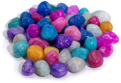 Ancient Wisdom - Geurstokjes - Behandeld gemengd gekraakt kwarts multicolor - wierook - geur - aromatherapie - natuurlijke ingrediënten - etherische olie - geurverspreider