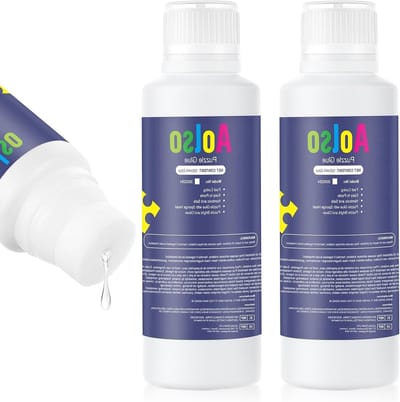Puzzle Lijm voor het Bevestigen en Ophangen van Puzzels, Sneldrogende 120 ml Kit, Perfecte Accessoires voor Puzzel- en Diamant Schilderen
