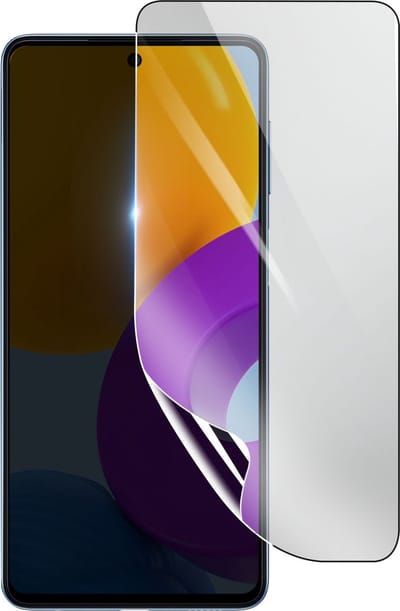 3mk, Geschikt voor Samsung Galaxy M52 5G, Schokbestendige Hydrogel Screenprotector, Transparant