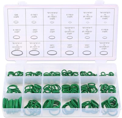 18 Gröâ en 270 Stuks Gummi O-Ring Set voor Auto, Voertuig en Klimgtoepassingen - Compleet Assortiment Kit