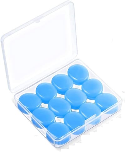 Generic – Set van 24 Stuks Herbruikbare Siliconen Oordopjes – Snurken, Zwemmen, Reizen, Concerten, Werk, Studie