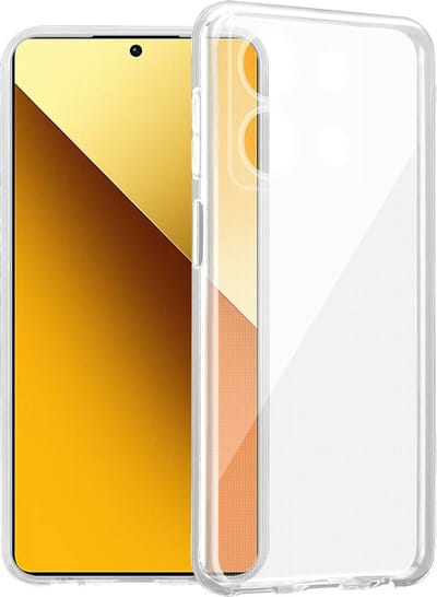 Cadorabo Hoesje geschikt voor Redmi Note 13 5G Global in VOLLEDIG TRANSPARANT - Beschermhoes gemaakt van flexibel TPU Silicone Case Cover