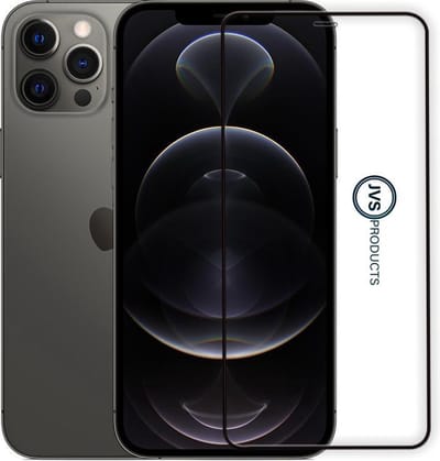 Screenprotector geschikt voor iPhone 12 Pro - Premium - Volledig bedekt - Edge to edge - Tempered Glass - Beschermglas - Glas - Transparant