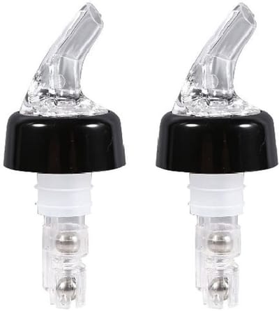 2 Decanteer karaf wijn - Wijn accessoires - Rode Wijn Schenker - Wijn decanteerder - Wijn Karaf - Schenktuit Drankfles - 15 ml Wijn Cocktail Olijfolie - Barmanaccessoires Wit - Kerstcadeau - Kerstversiering - Kerst