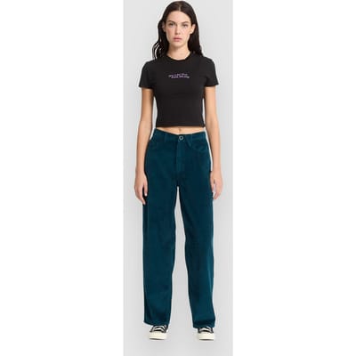 Volcom Weellow II Cord Broek blauw