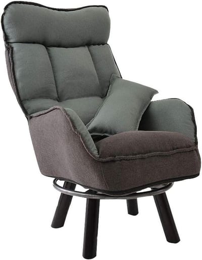 Relaxfauteuil - Lounge stoel - Ontspannen Buiten - Verstelbare Rugleuning - 70x68x99cm - Groen