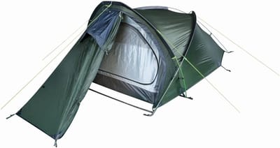 Lichtgewicht Tent - Kampeertent Twee Persoons - Outdoor Kamperen - Vrijstaande Installatie - Compact Opvouwbaar - Groen