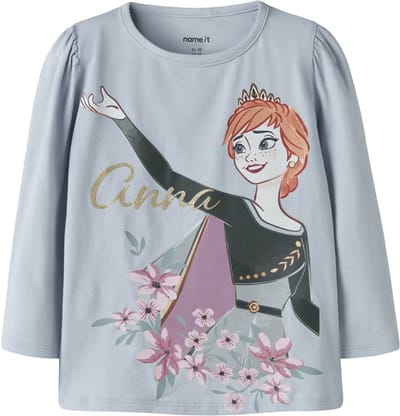 NAME IT - NMFJALA FROZEN LS TOP BOX WDI - Meisjes - Lange mouwen shirts