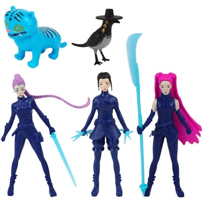 5 stuks/Set Actiefiguur 9 stuks/Set Speelgoed Derpys Tijger Rumi Mira Zoey Sussy Figuurtje Pop Voor Fans Cadeau blue