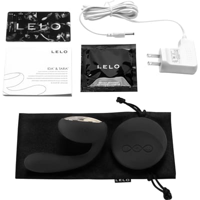 LELO IDA Volwassen Speeltje voor Stellen Black, Roterend en Vibrerend