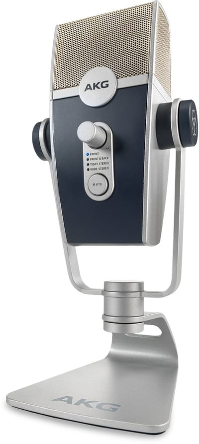 AKG Lyra Grijs, Zilver Tafelmicrofoon