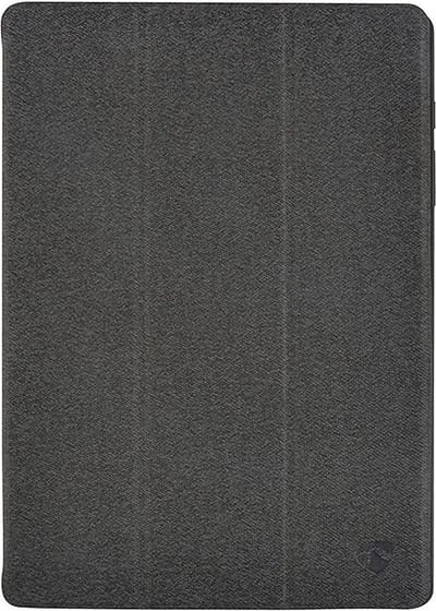 Nedis Tablet Folio Case - iPad Pro 9.7" / iPad 9.7" 2018 / iPad 9.7" 2017 / iPad Air 2 / iPad Air - Ingebouwde potloodhouder - Auto-wake-functie - Grijs / Zwart - Polycarbonate / TPU