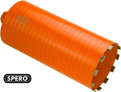 160mm Droog Kernboor - UNC Softimpact BETON Diamantboor PREMIUM L:350mm - Betonboor - SPERO