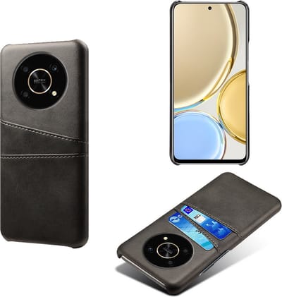 Hybride Backcover met Opbergvakjes voor Honor Magic4 Lite 4G/5G _ Zwart