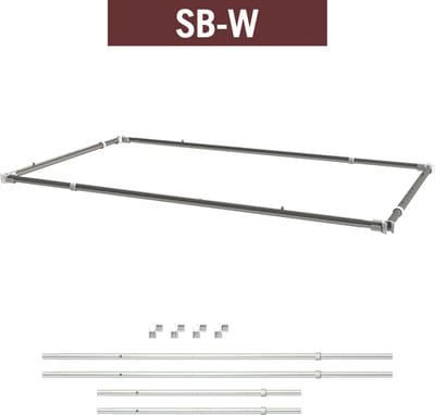 Secret Jardin SB-W Space Booster Uitschuifbaar van 60x100cm tot 90x150cm