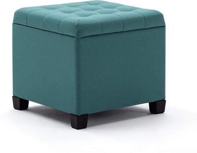 Opbergpoef 45 cm - Multifunctionele voetenbank en opbergdoos in verschillende kleuren